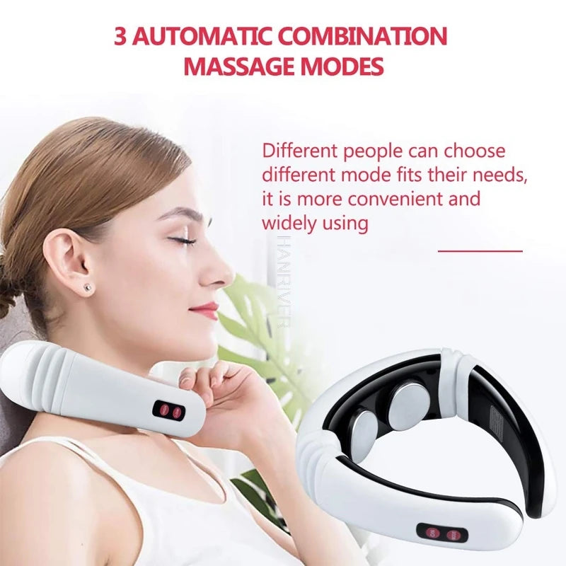 Electric Pulse Back and Neck Massager