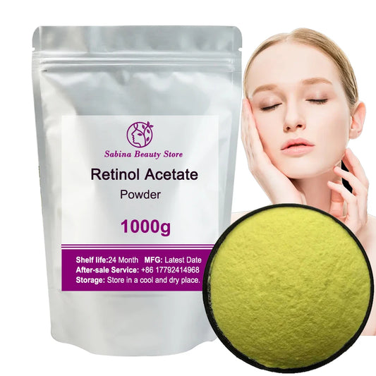 Hot Supply Retinol Acetate Powder/Vitamin A Acetate Powder Cosmetic Raw Material