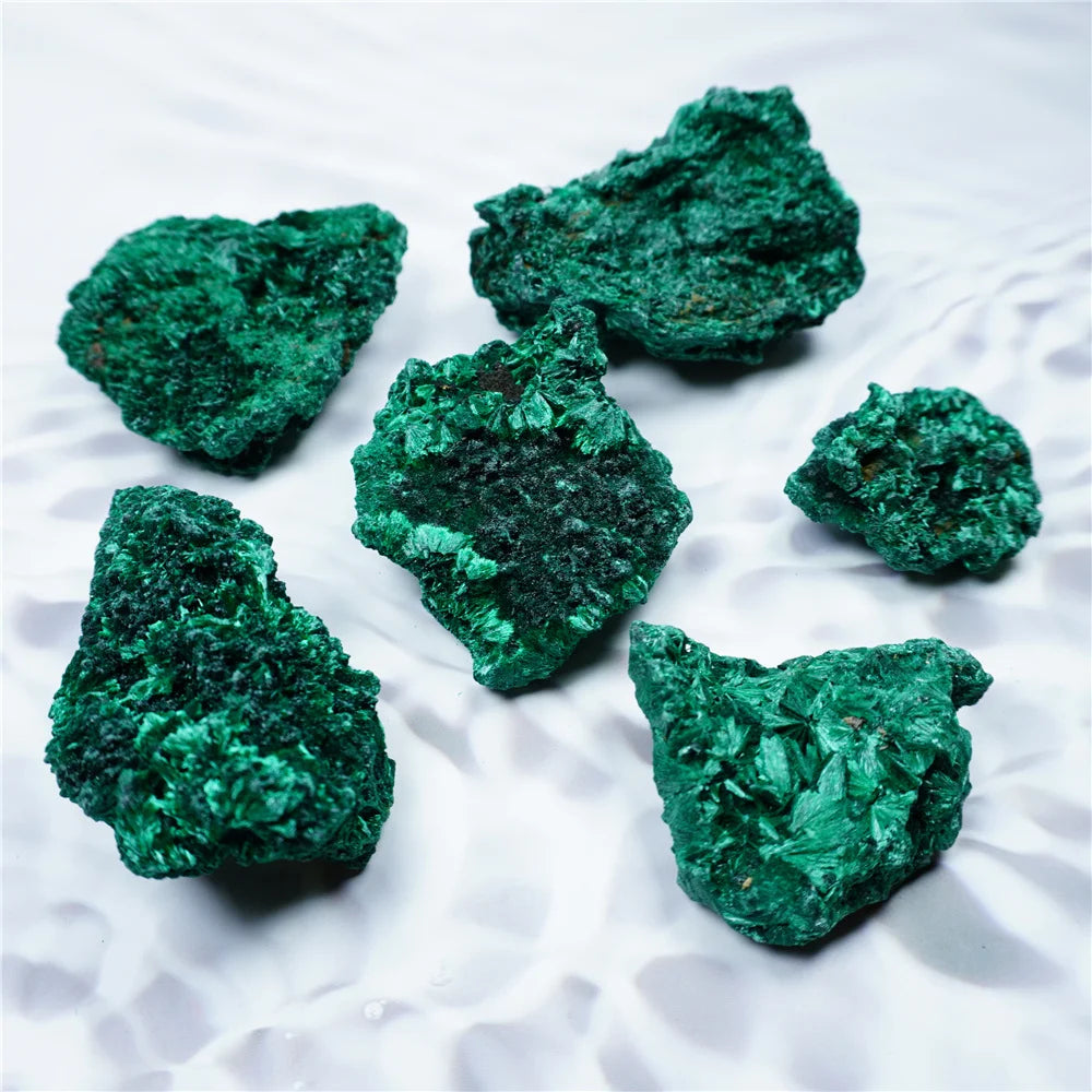 High Quality Natural Rough Malachite Raw Stone Crystal