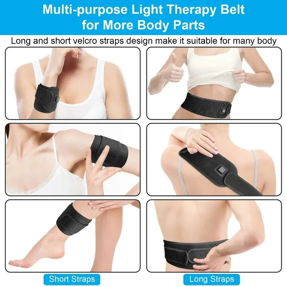 Red Light Belt Massager for Fatigue Relief